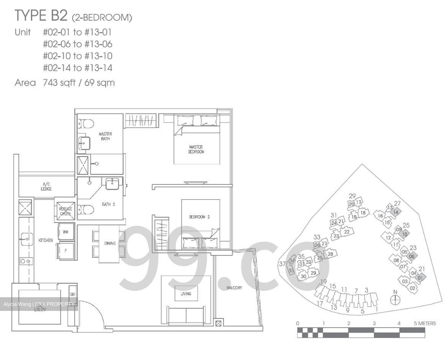 Skies Miltonia (D27), Condominium #557689331